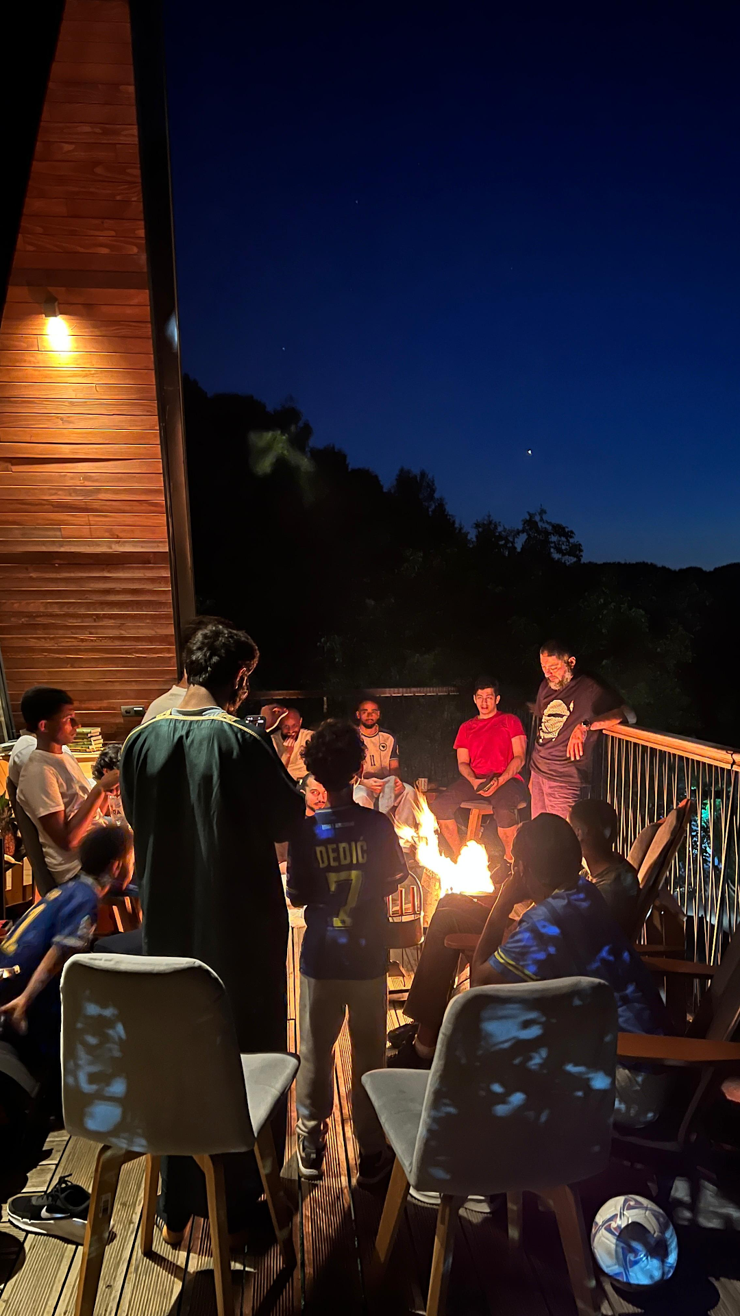 Evenings together — Fireside nights in the hills — the part everyone talks about afterwards.